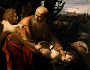 The Binding of Isaac- Caravaggio