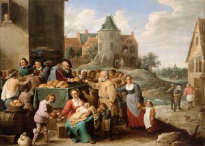 The Works of Mercy - David Teniers the Younger