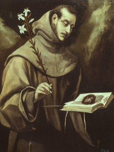 St. Anthony of Padua - El Greco