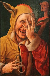 Laughing Fool - possibly Jacob Cornelisz van Oostsanen