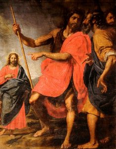 Saint John showing Christ to Saint Andrew - Ottavio Vannini