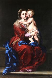 Madonna with Rosary